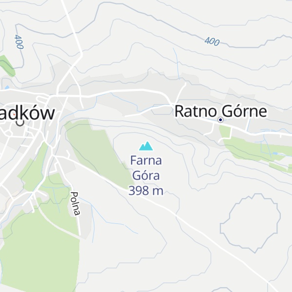 Map of Farna Góra