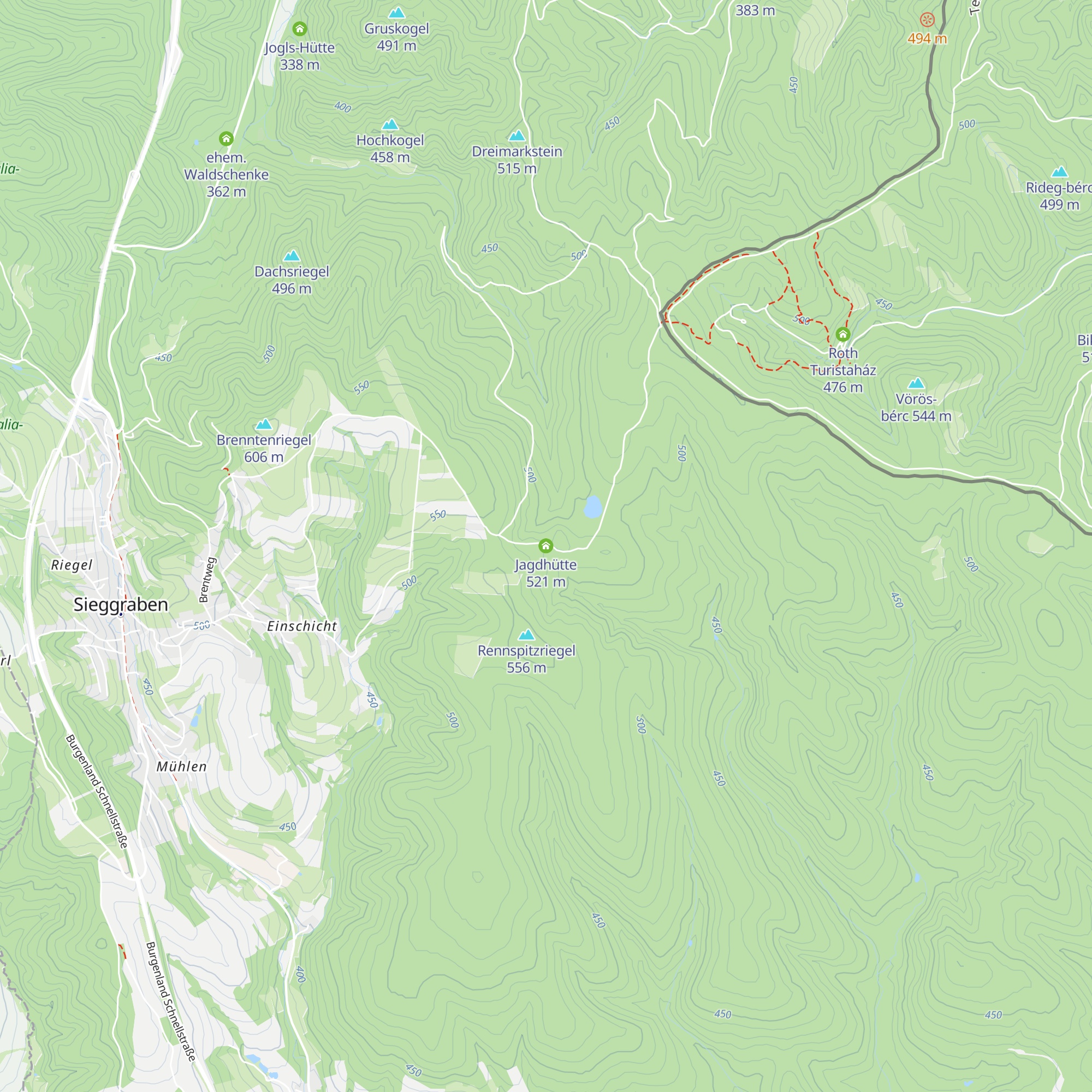 Jagdhütte map
