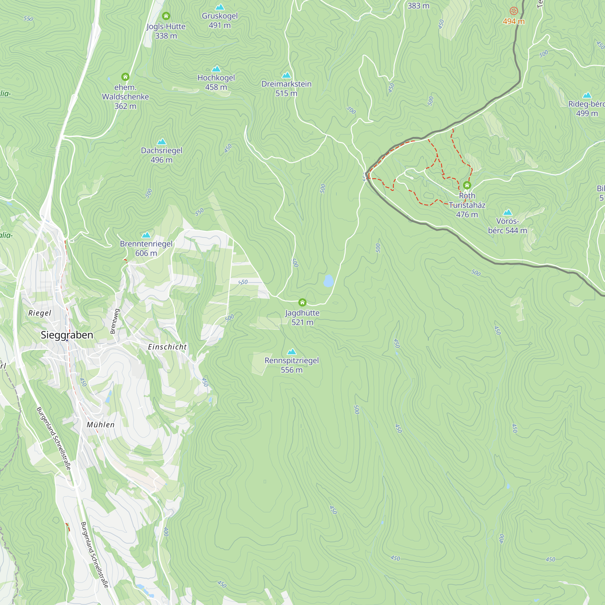 Jagdhütte map