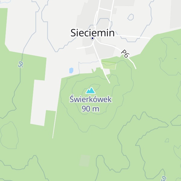 Map of Świerkówek