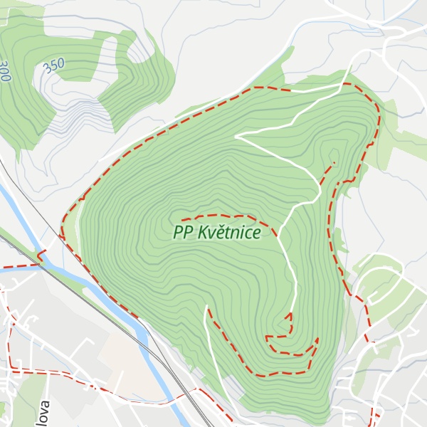 Map of Květnice