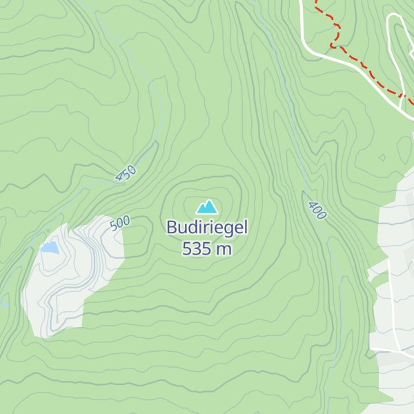 Map of Budiriegel