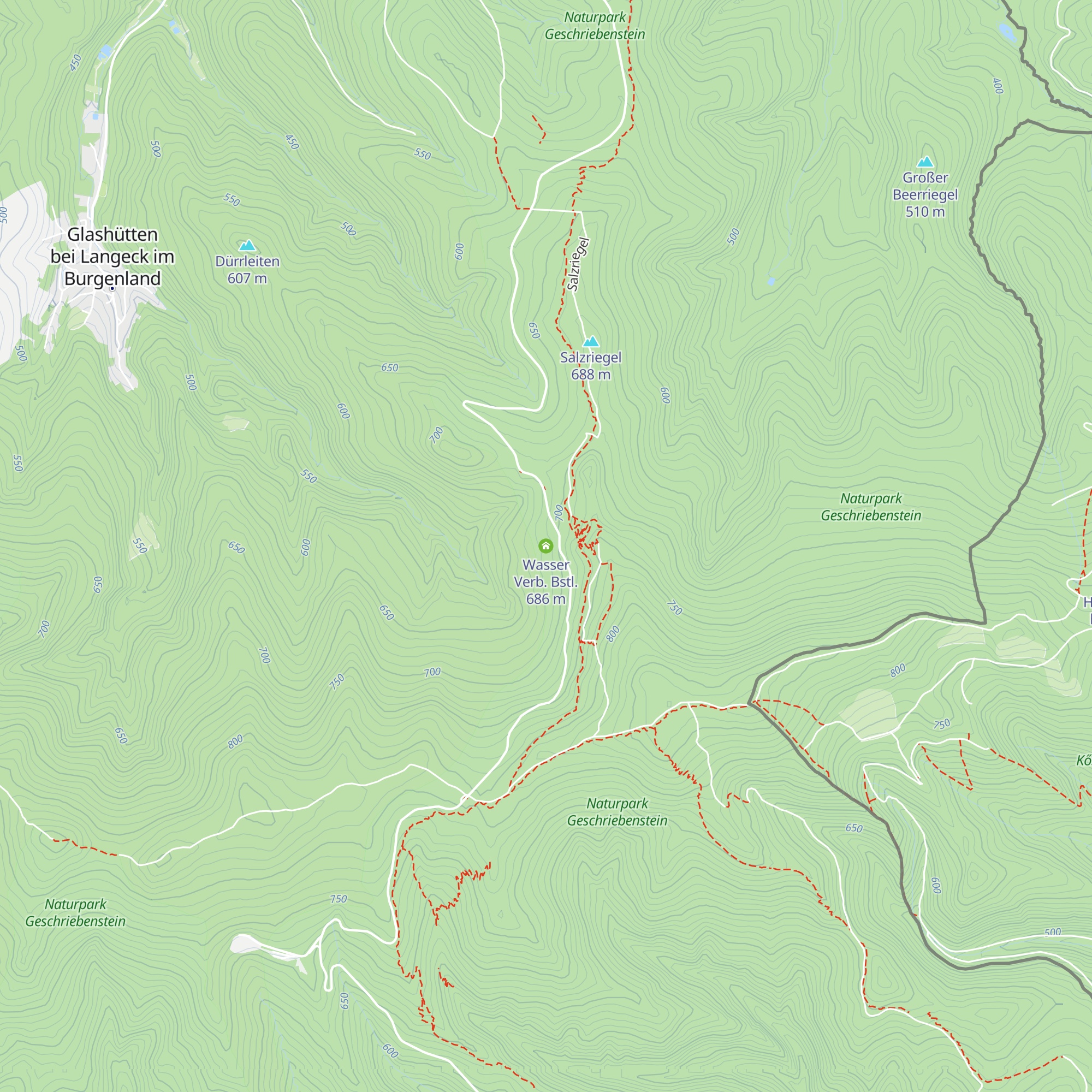 Wasser Verb. Bstl. map