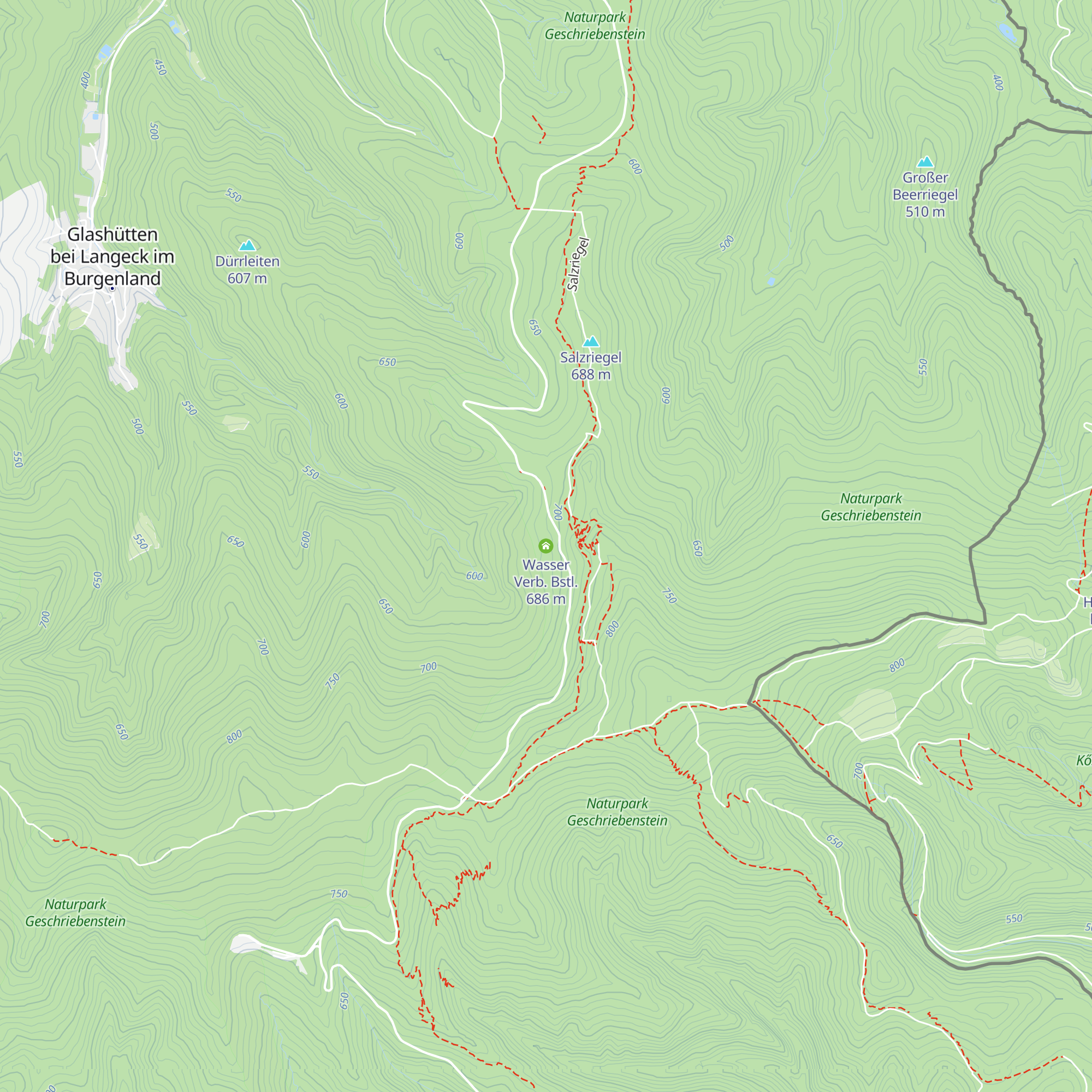 Wasser Verb. Bstl. map