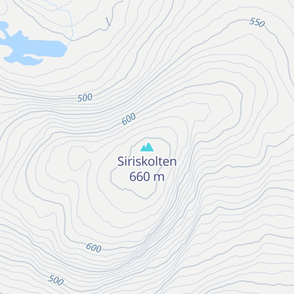 Map of Siriskolten