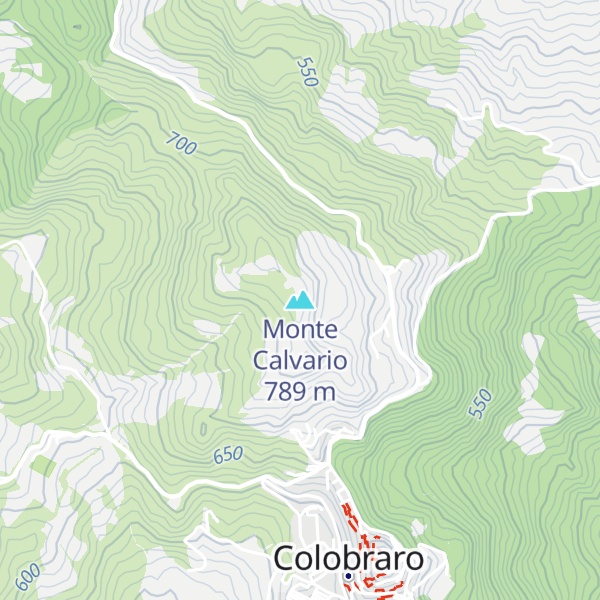 Map of Monte Calvario