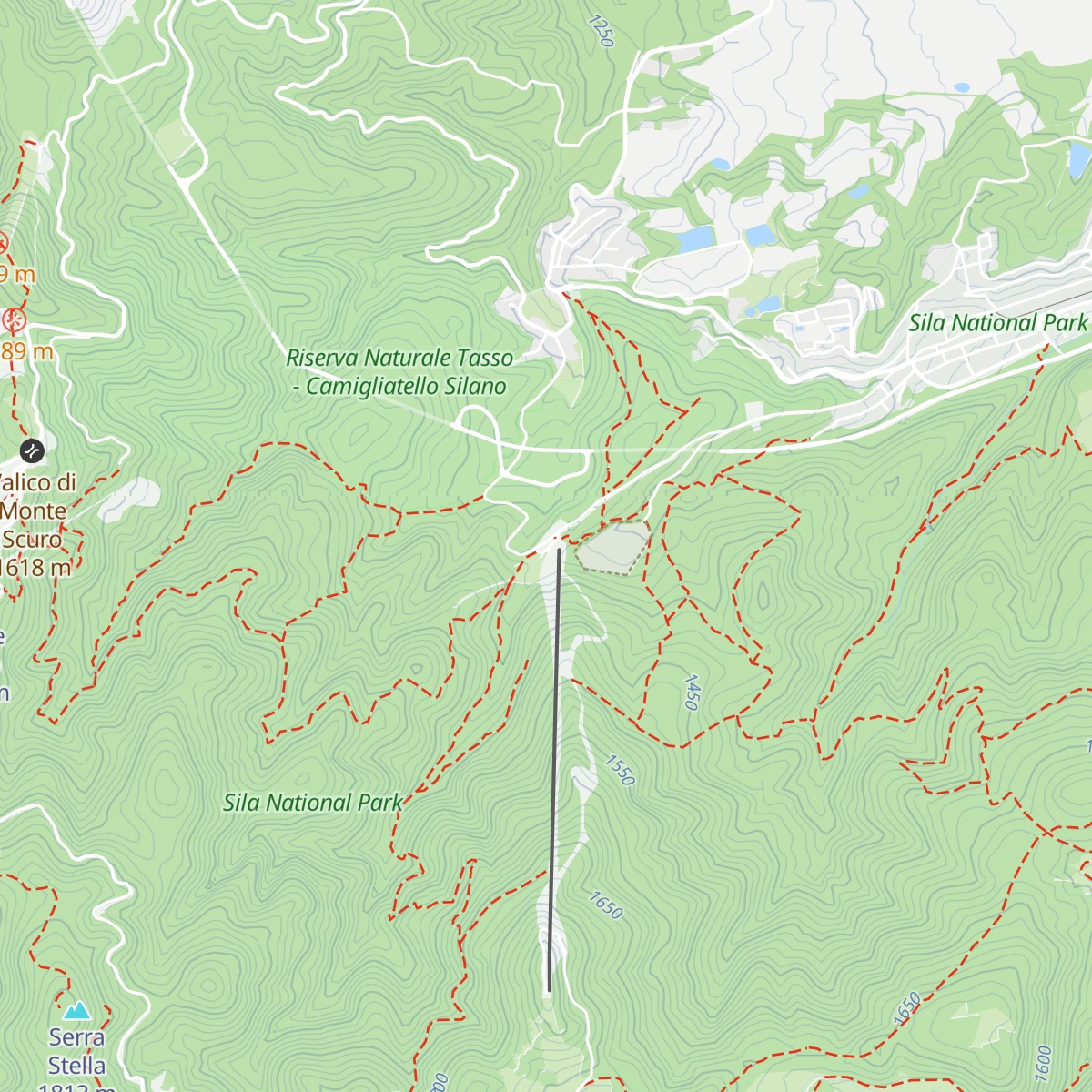 Rifugio map