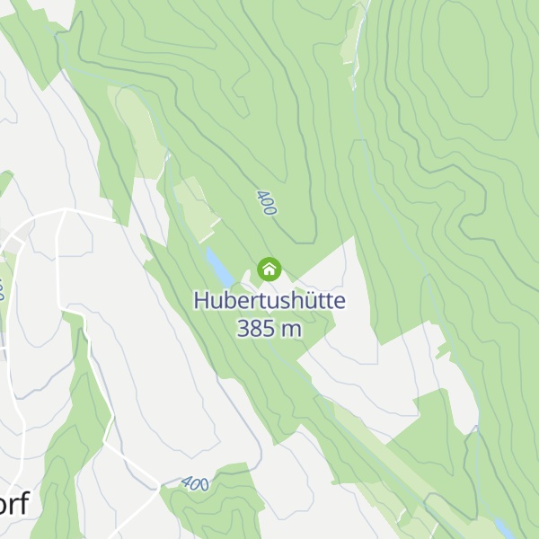 Map of Hubertushütte