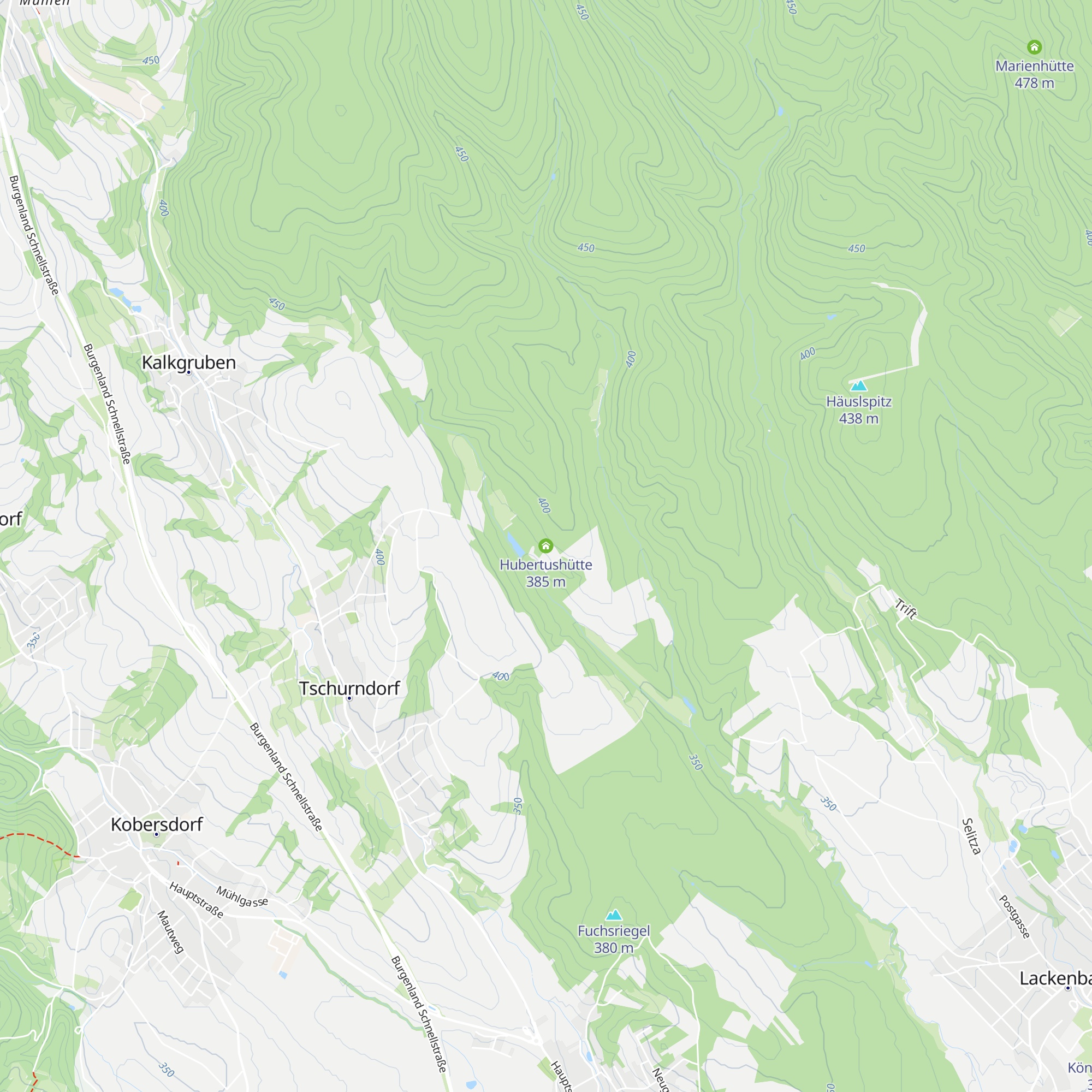 Hubertushütte map