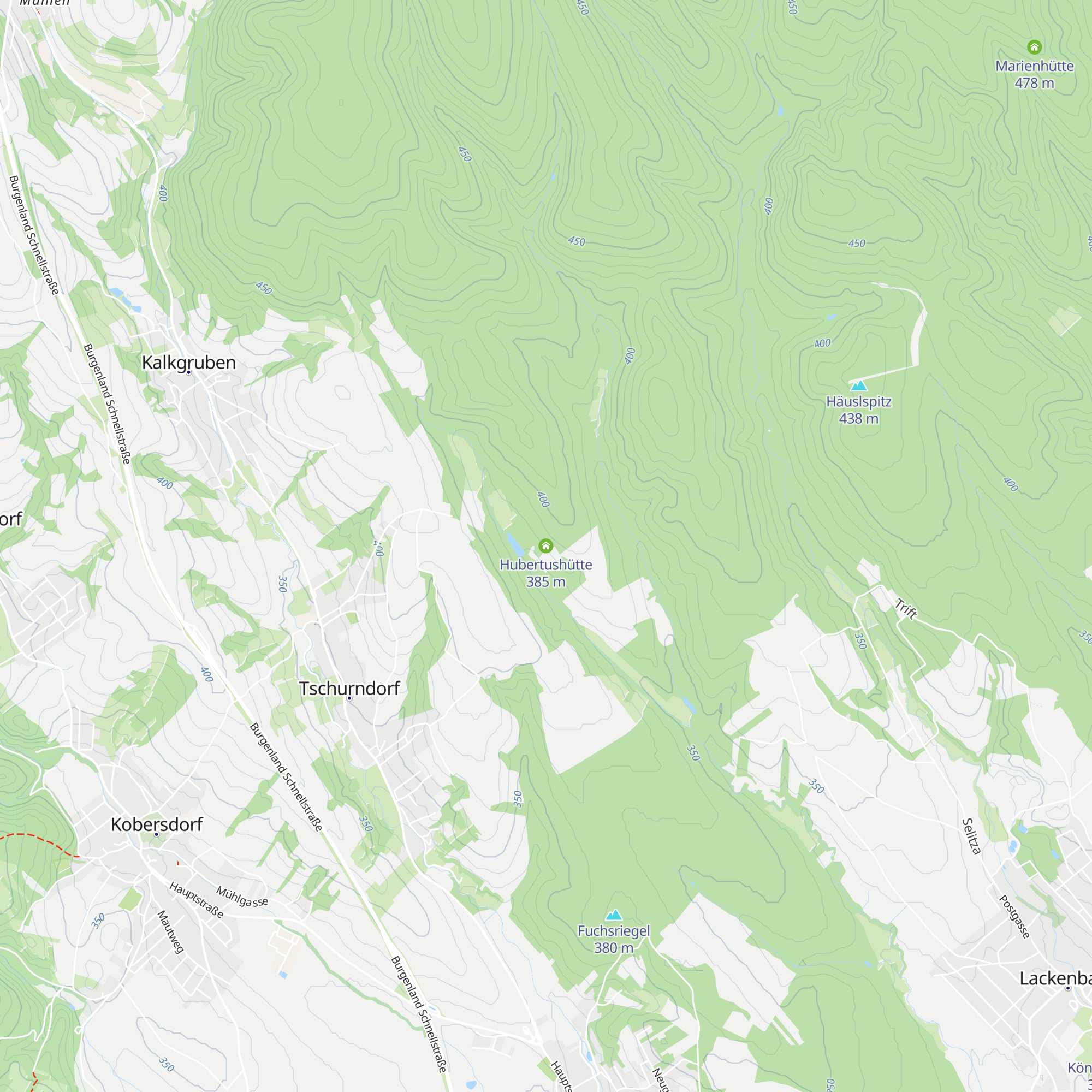 Hubertushütte map