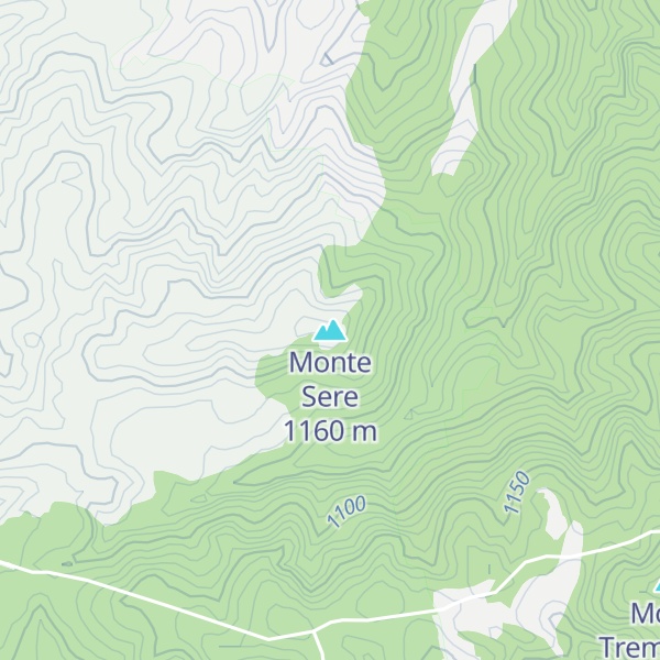 Map of Monte Sere