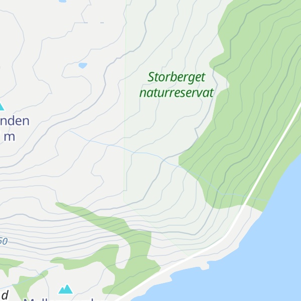 Map of Rismålsskaret