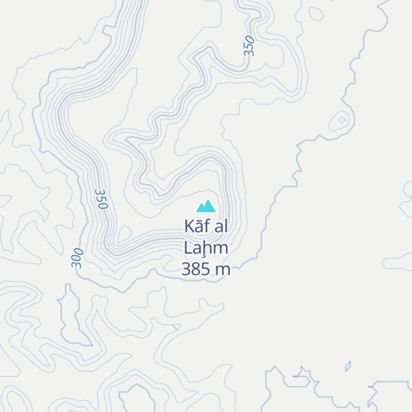 Map of Kāf al Laḩm