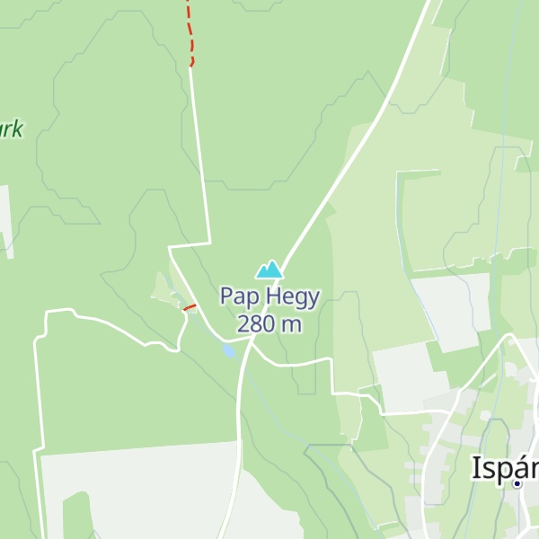 Map of Pap Hegy