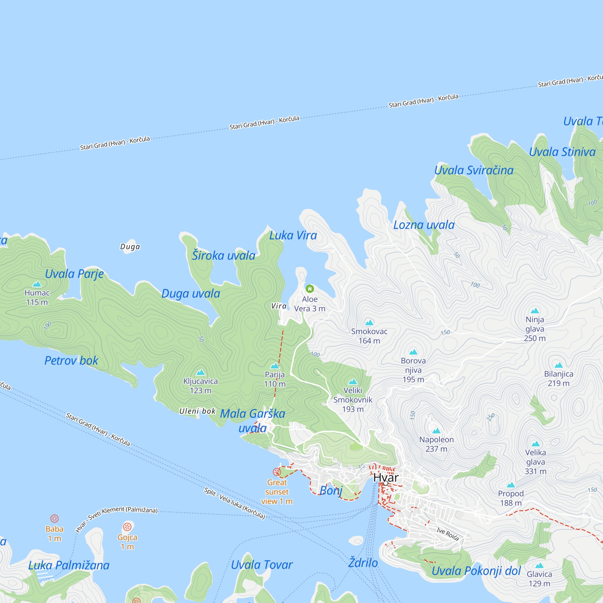 Reception map