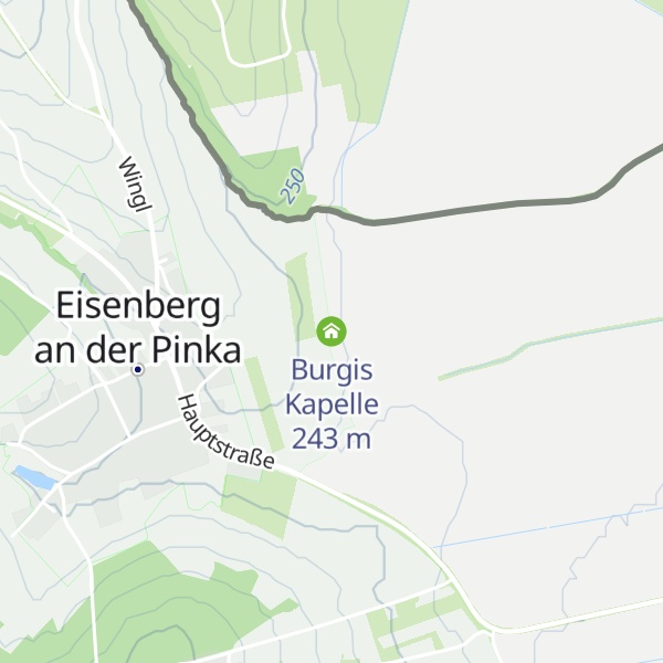 Map of Burgis Kapelle