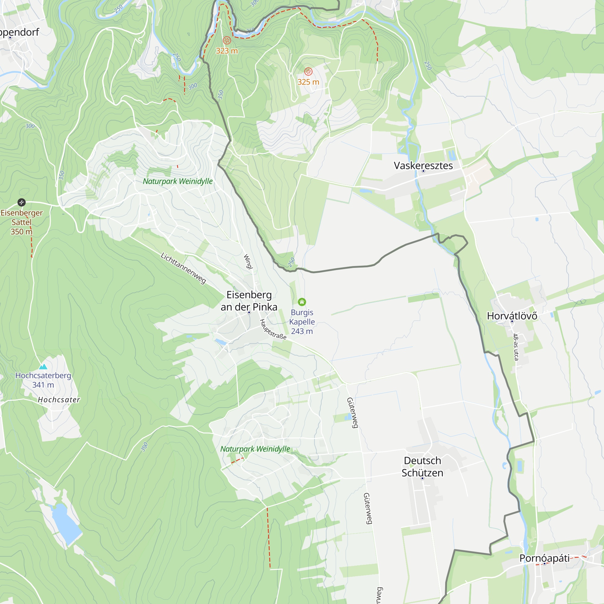 Burgis Kapelle map