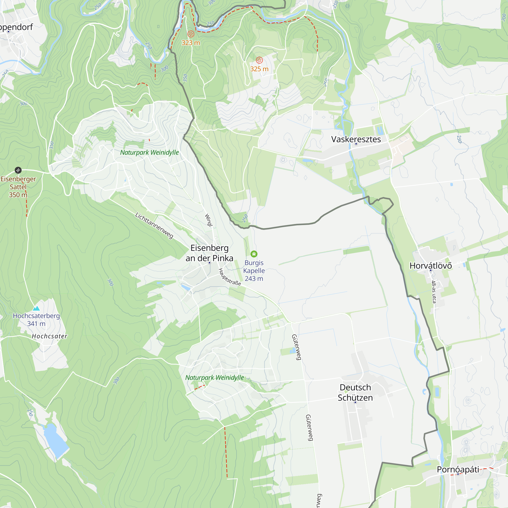 Burgis Kapelle map