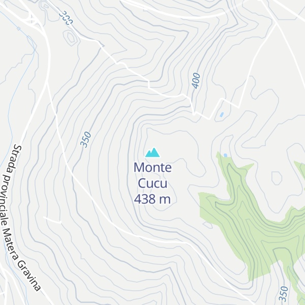 Map of Monte Cucu