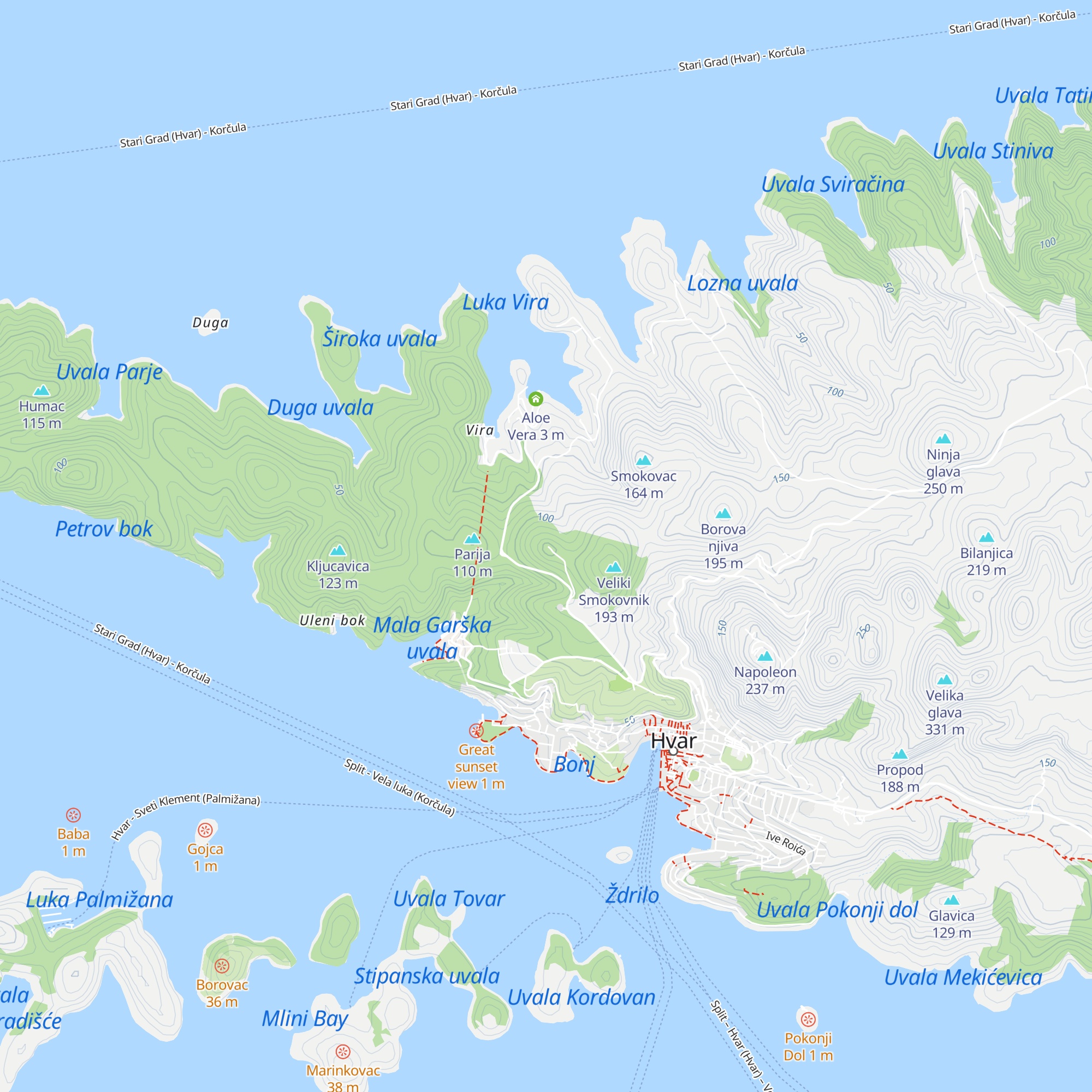 Panorama map
