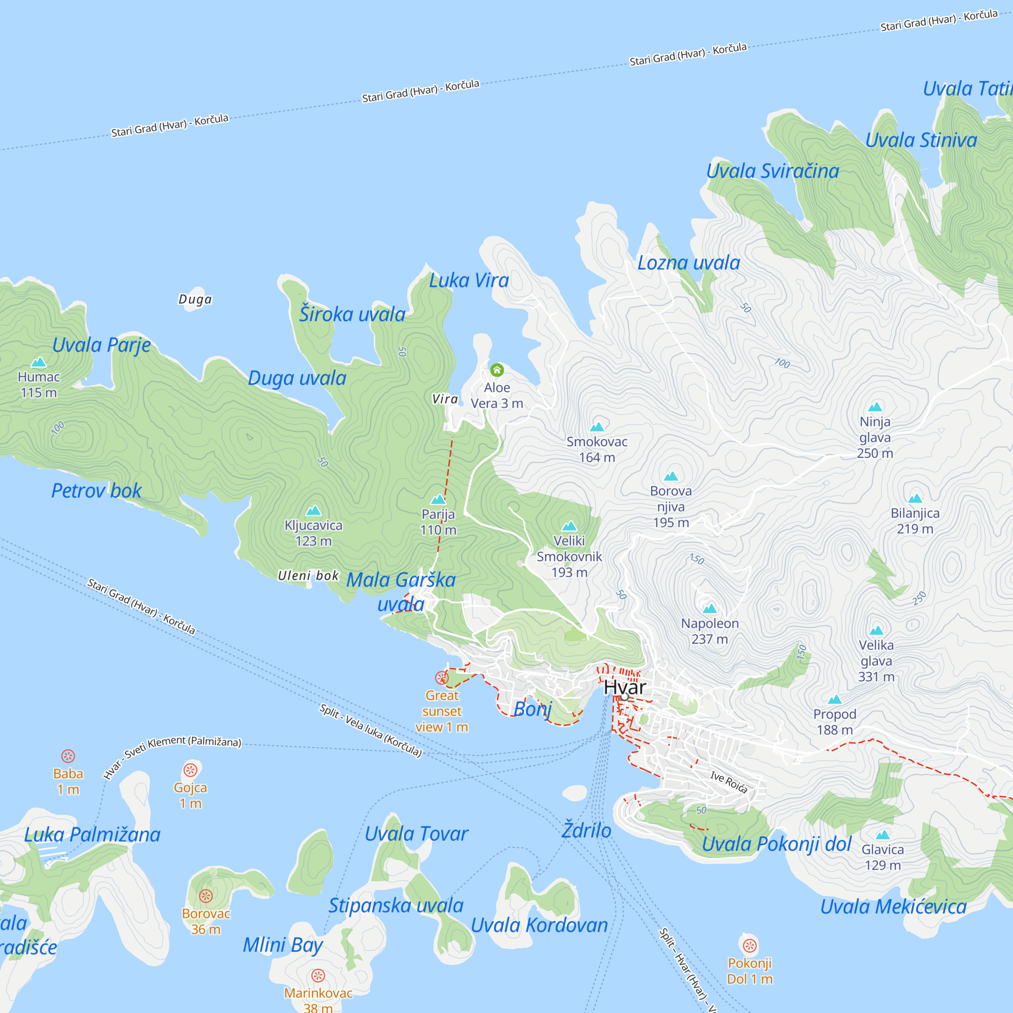 Panorama map