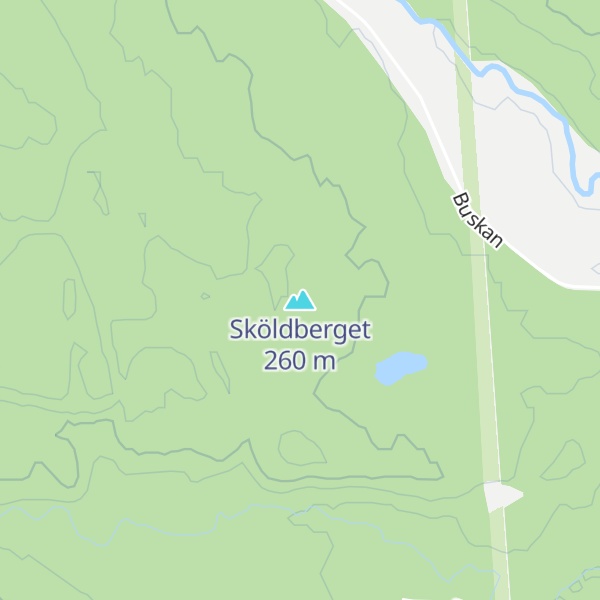 Map of Sköldberget
