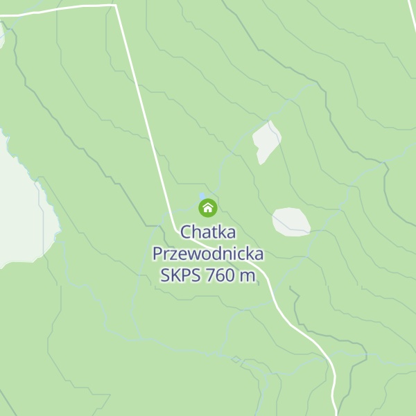 Map of Chatka Przewodnicka SKPS
