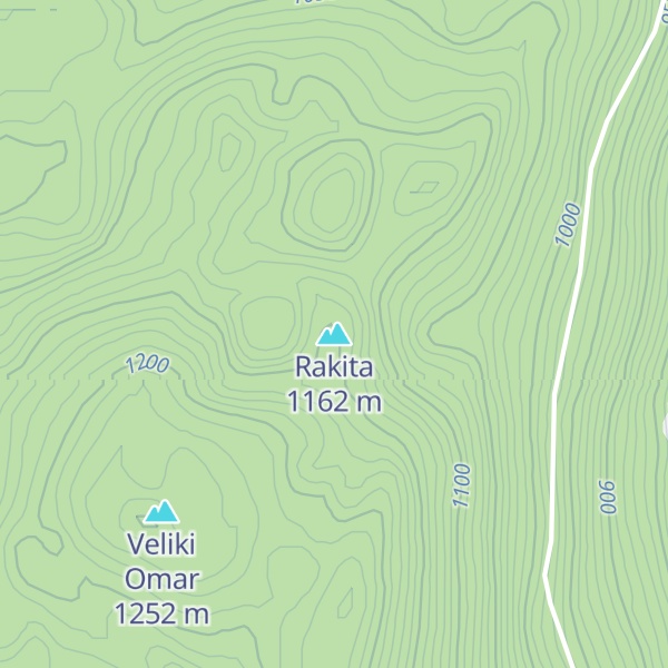 Map of Rakita