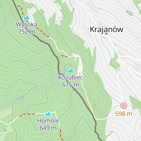 Map of Kozubiec