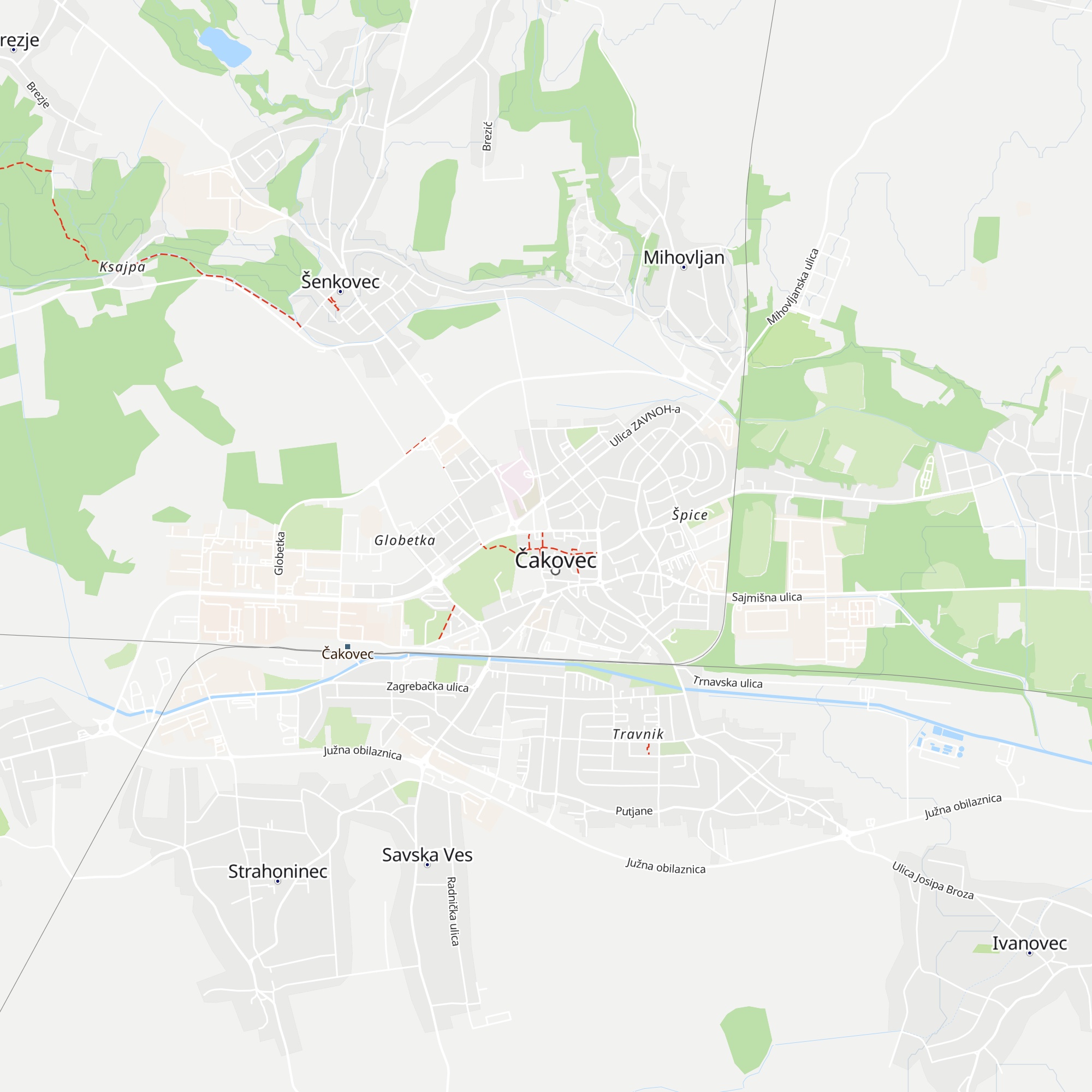 Turistički ured Čakovec map