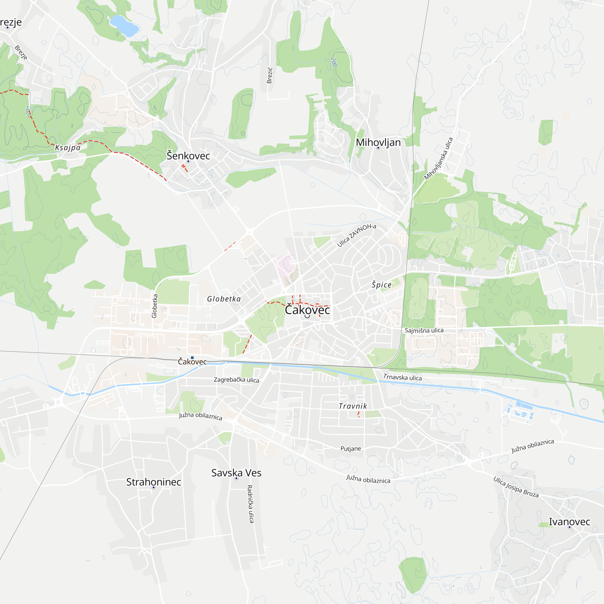 Turistički ured Čakovec map