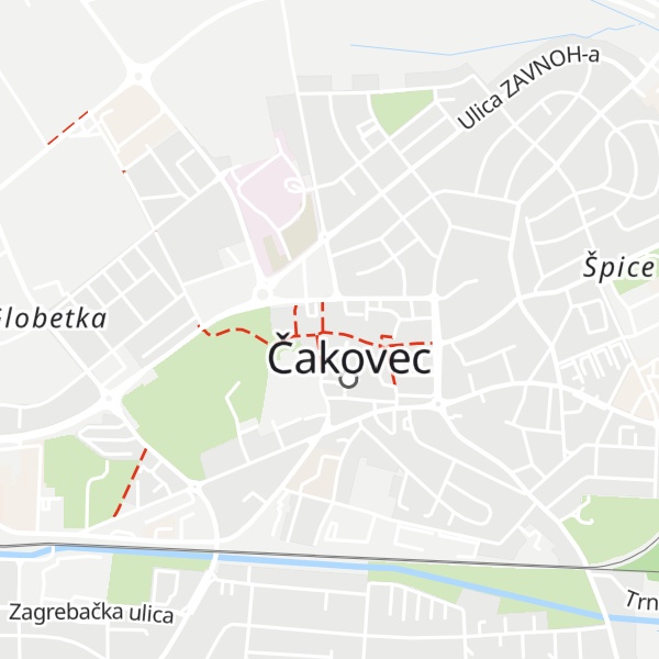 Map of Turistički ured Čakovec