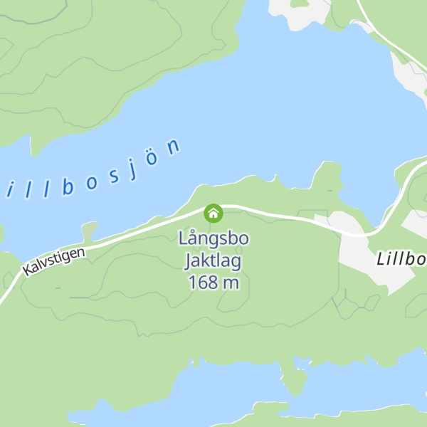 Map of Långsbo Jaktlag