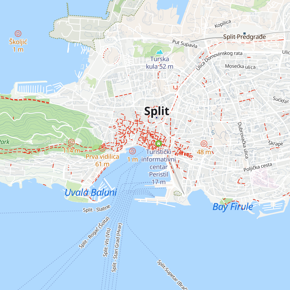 Turistički informativni centar Riva map