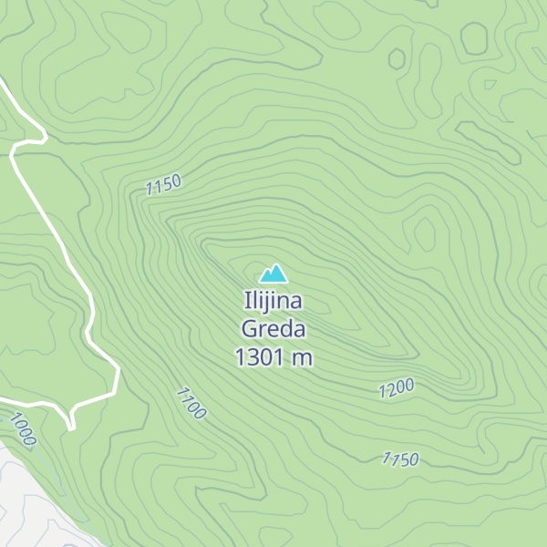 Map of Ilijina Greda