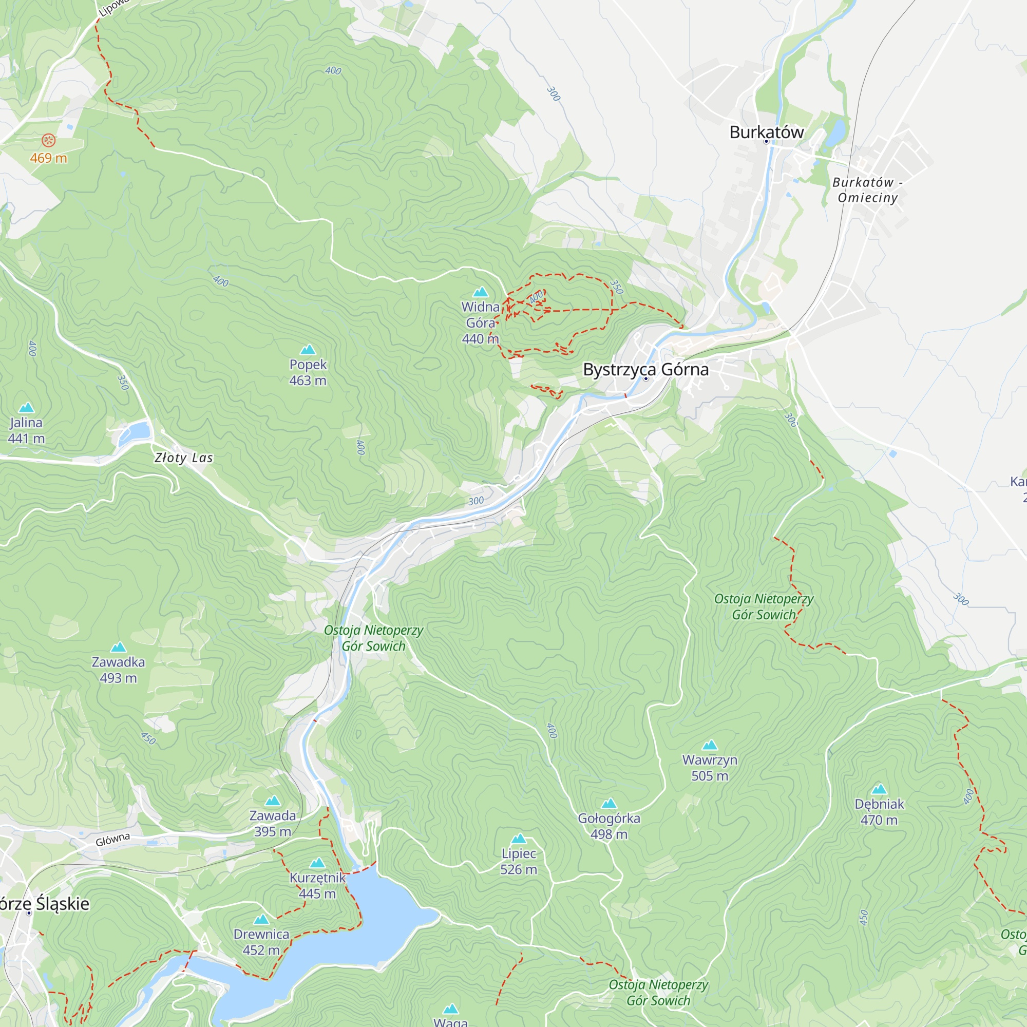 Chata nad Sztolnią map