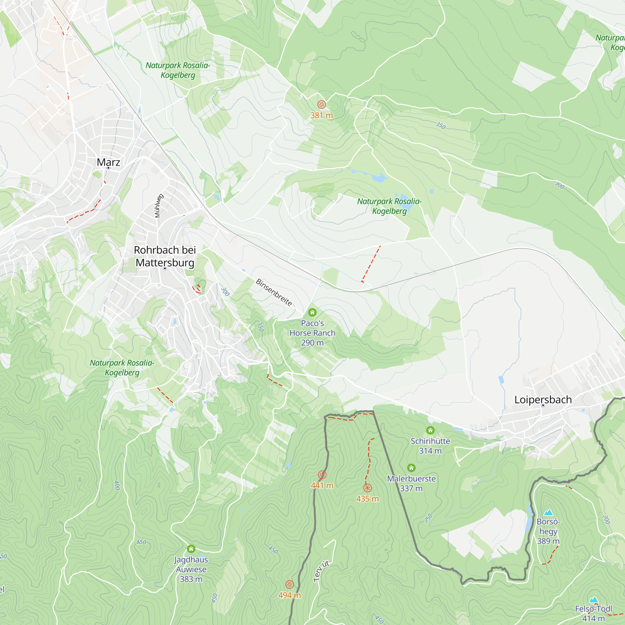 Paco's Horse Ranch map