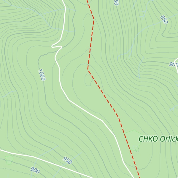 Map of U Kunštátské kaple