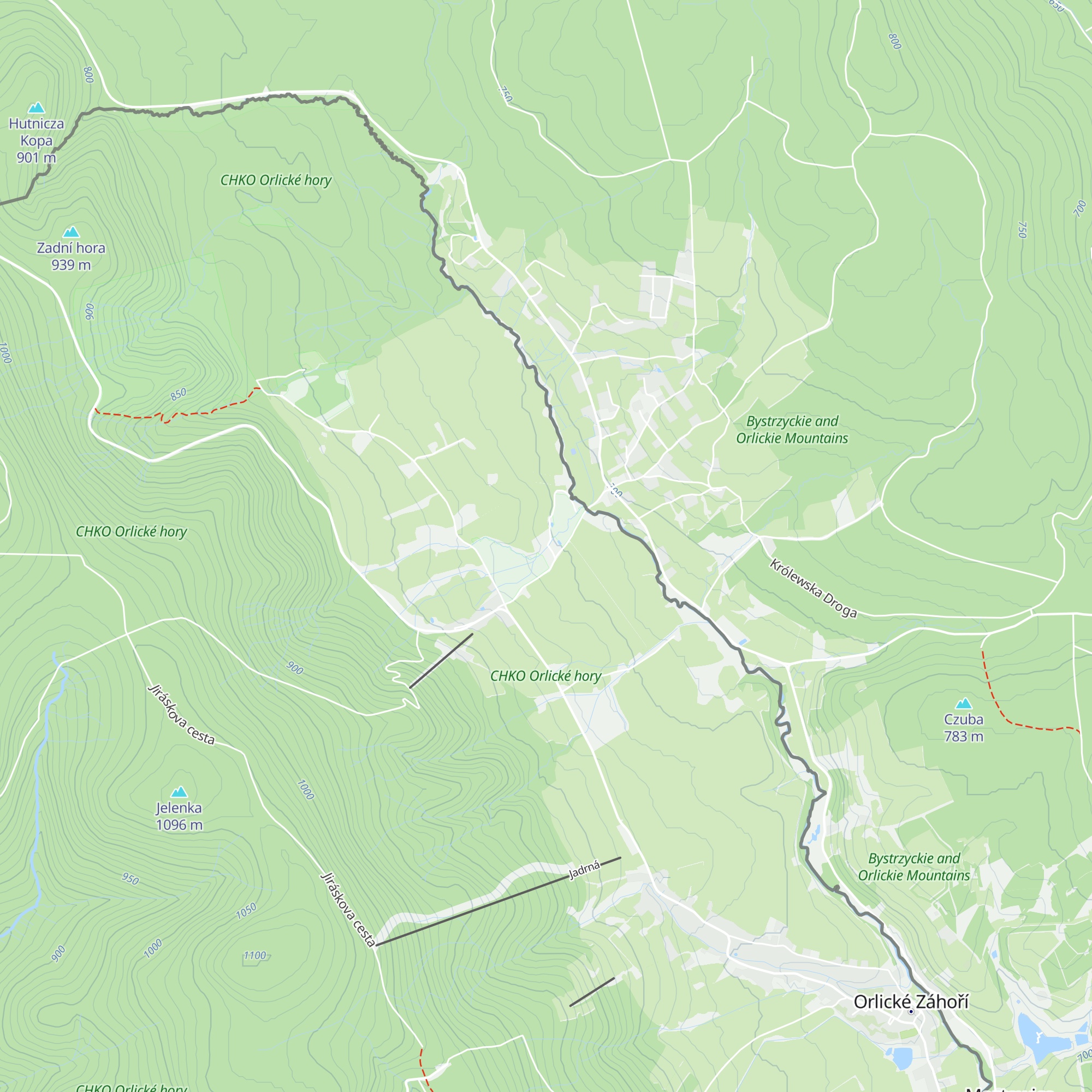 Cottage Perla map