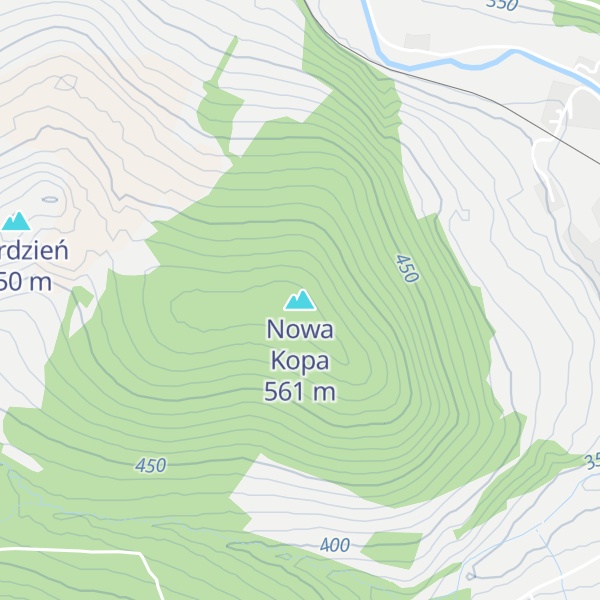Map of Nowa Kopa