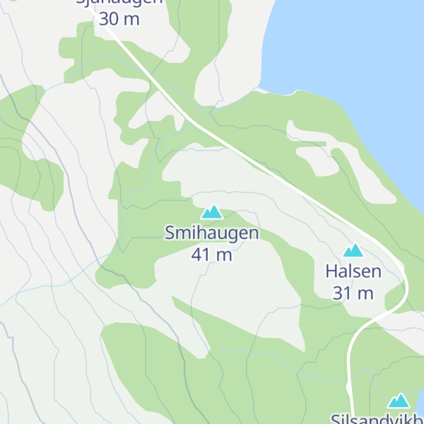 Map of Smihaugen