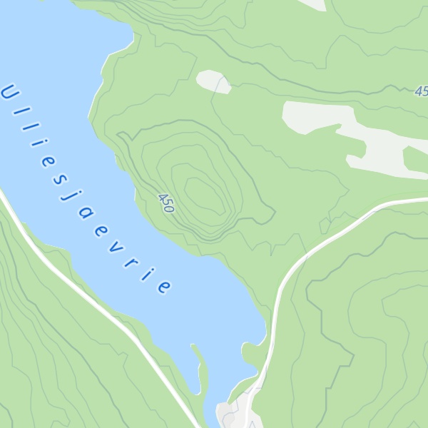 Map of Ullisklumpen