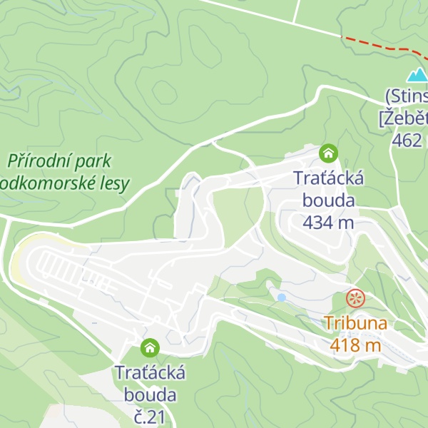 Map of Traťácká bouda č.5