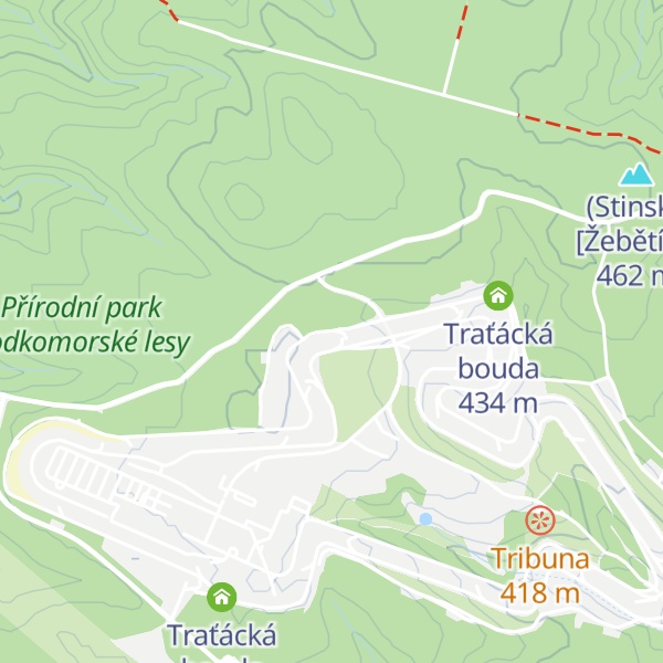 Map of Traťácká bouda č.6