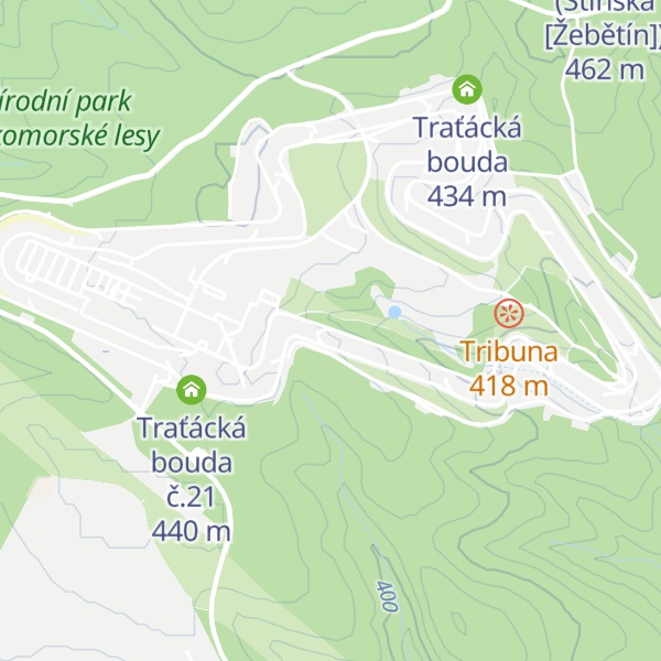 Map of Traťácká bouda č.19