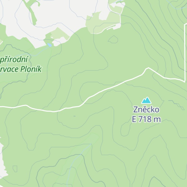 Map of Zněcko [Černovice]