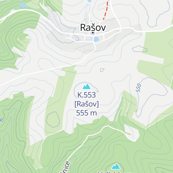 Map of K.553 [Rašov]