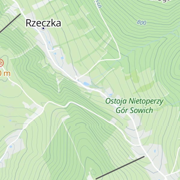 Map of Chata pod Lasem