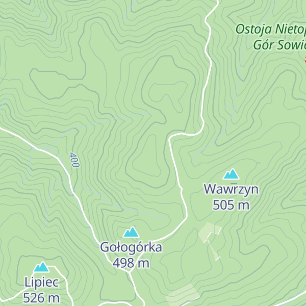 Map of Gołogóra