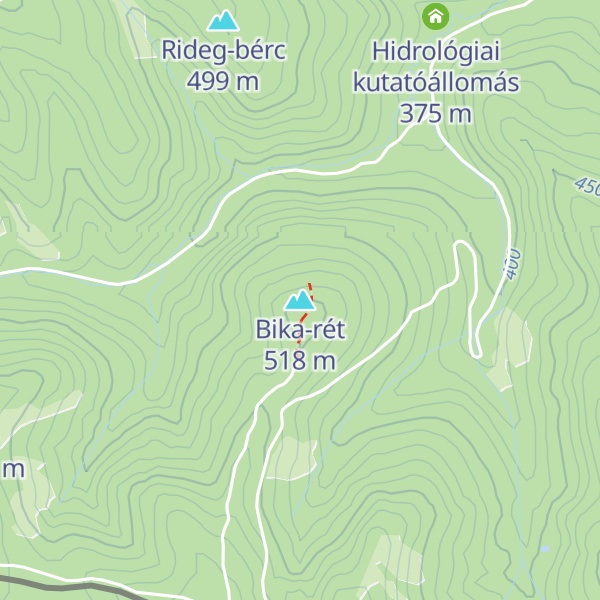 Map of Bika-rét